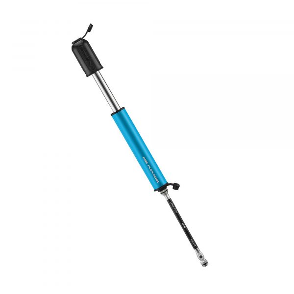 bomba de mano para bicicleta marca lezyne modelo HV DRIVE – S color azul-2