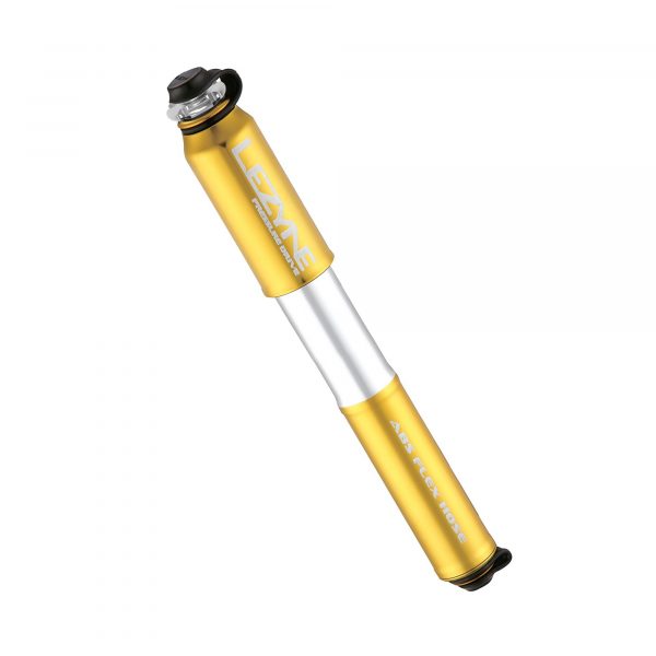 Bomba de mano para bicicleta marca lezyne modelo PRESSURE DRIVE – S color amarillo -1