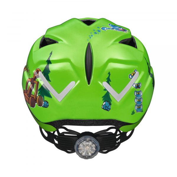 Casco de bici para niños marca abus modelo Anuky color Green Catapult 3
