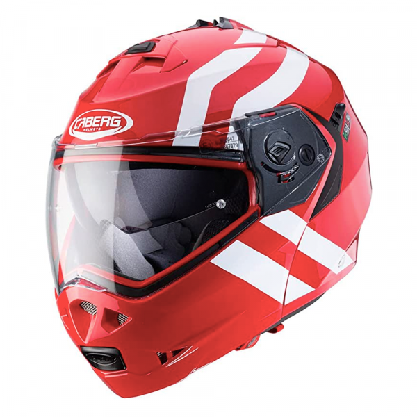 Kit Mecanismo Para Visera Caberg Duke II/Tourmax - Repuesto Para Casco, Talla única, Color Negro