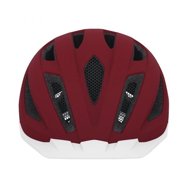 Casco de ciclismo marca Abus modelo pedelec Color Rojo-2