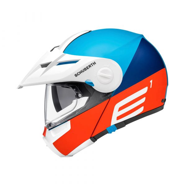 Casco para Motociclismo Marca Schuberth Modelo E1 Cut (1) Color Azul