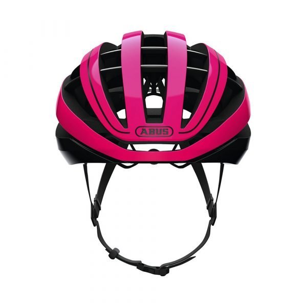 Casco para ciclismo de ruta Marca Abus Modelo aventor Color fuchsia pink 2