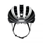 Casco para ciclismo de ruta Marca Abus Modelo aventor Color gleam- silver 2