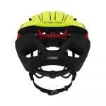 Casco para ciclismo de ruta Marca Abus Modelo aventor Color neon yellow