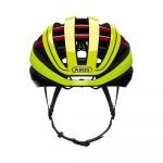 Casco para ciclismo de ruta Marca Abus Modelo aventor Color neon yellow 2