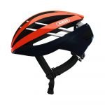 Casco para ciclismo de ruta Marca Abus Modelo aventor Color shrimp orange