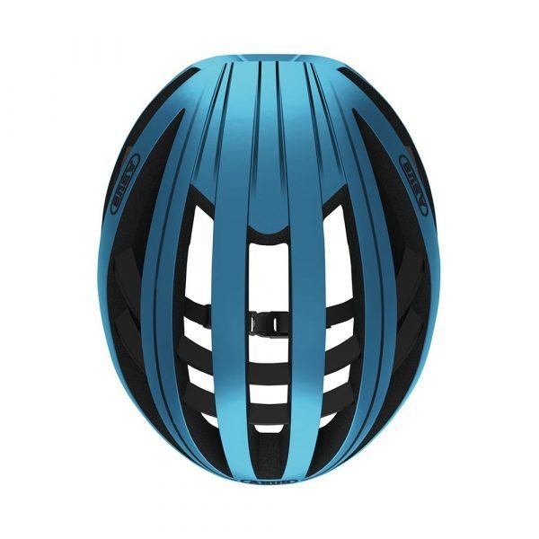 Casco para ciclismo de ruta Marca Abus Modelo aventor Color steel blue 4
