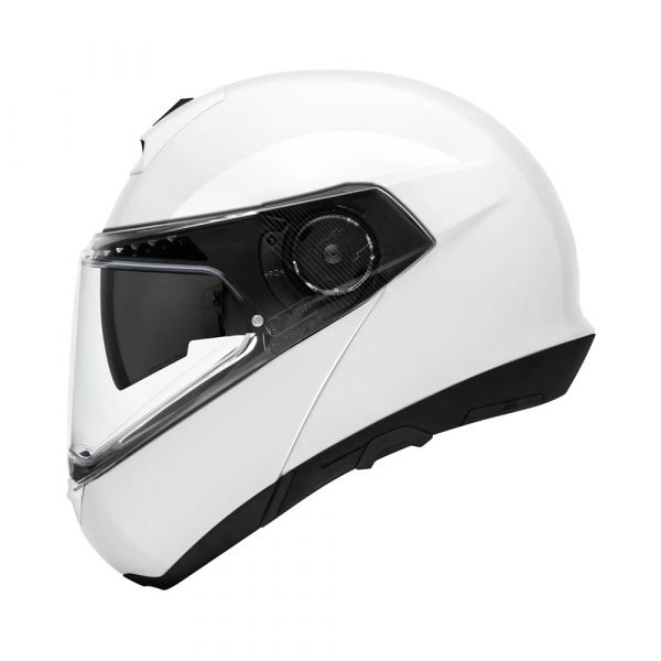 Casco para motociclismo Marca Schuberth C4 Pro Glossy Color White (1)