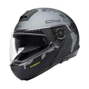 Casco para motociclismo Marca Schuberth Modelo C4 Pro Magnitudo color black