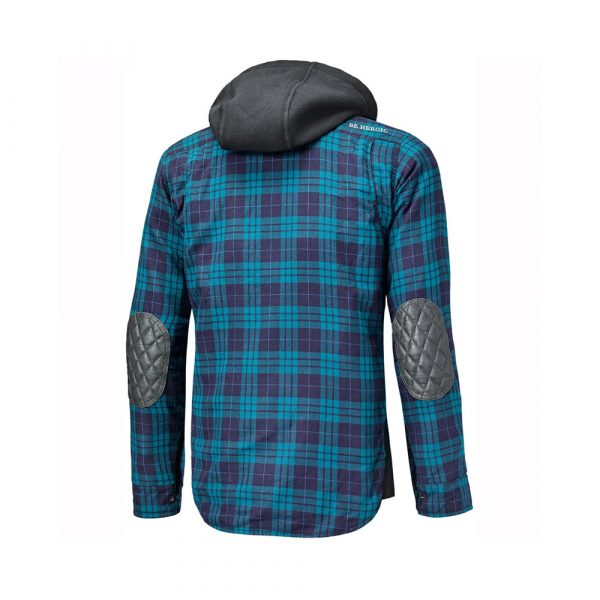 Chamarra para motociclismo Marca Held Modelo Lumberjack shirt Color Azul (1)