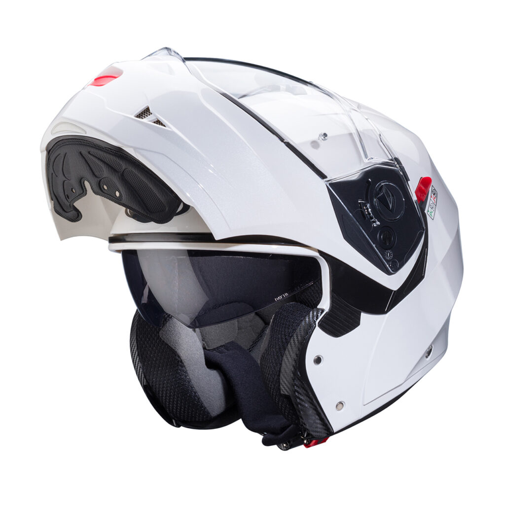 Caberg Duke Evo Rusty S - Casco Apribile In Policarbonato, Omologato ECE 22.06 P/J, Visiera Parasole Integrata, Pinlock Incluso, Realizzato In Italia