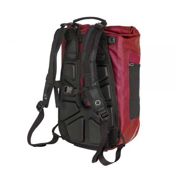 backpack y alforja marca ortlieb modelo VARIO SYSTEM QL 2.1 color rojo-2