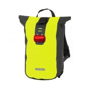 mochila tipo backpack o de mensajero para ciclismo urbano marca ortlieb modelo VELOCITY HIGH VISIBILITY 2 color amarillo - 1
