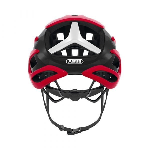 casco de ciclismo marca abus modelo air breaker color blaze red