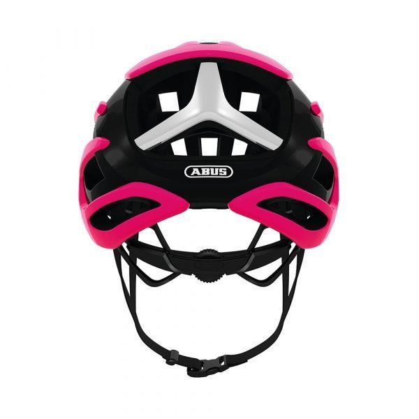 casco de ciclismo marca abus modelo air breaker color pink