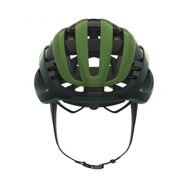 casco de ciclismo marca abus modelo air breaker color opal green