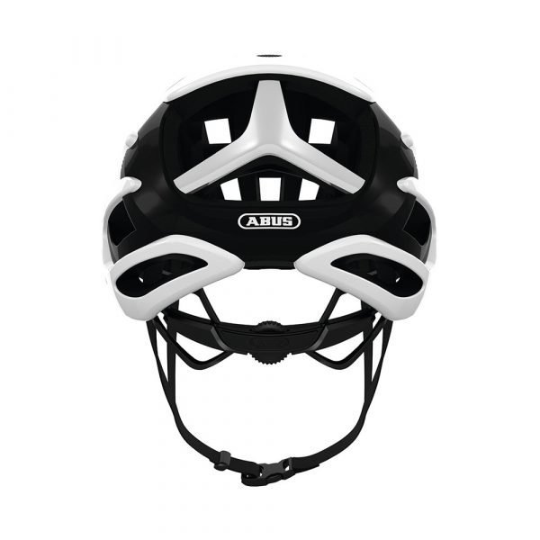casco de ciclismo marca abus modelo air breaker color polar-white