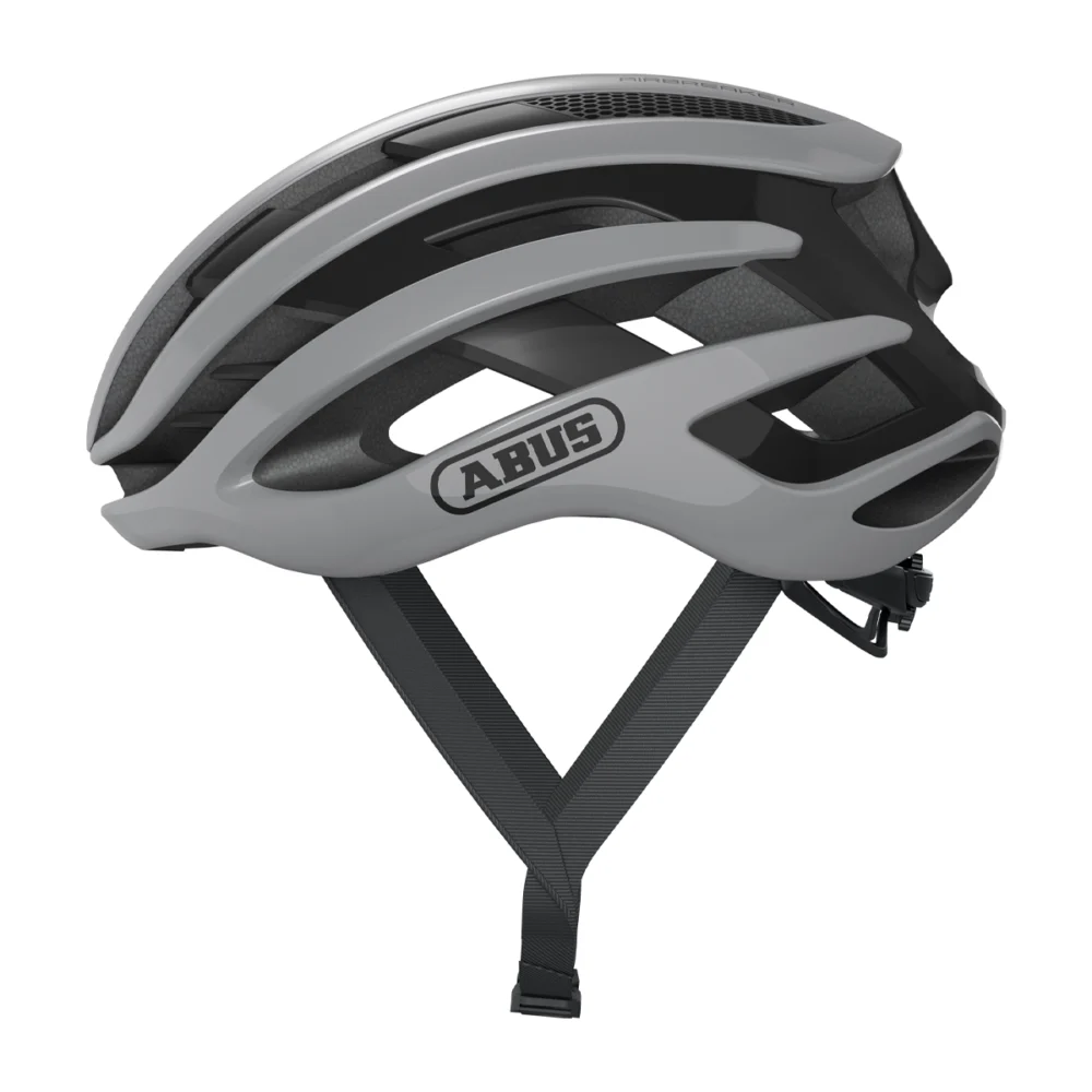 Casco ABUS AirBreaker Race Grey