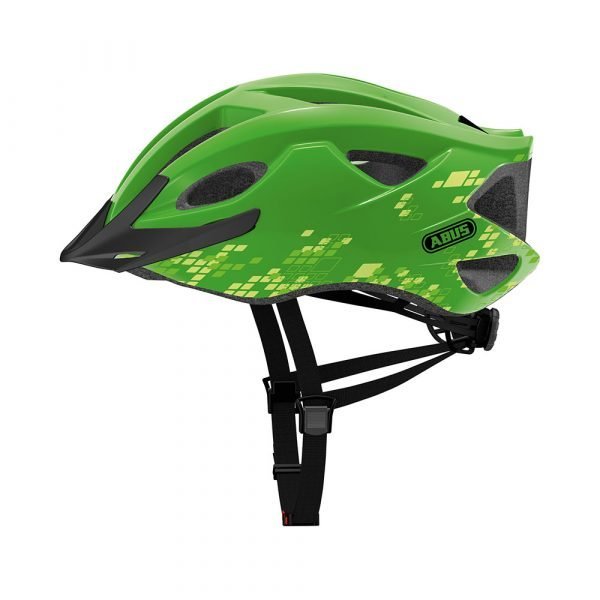 casco de ciclismo de ruta marca abus modelo S-CENSION color diamond green-1