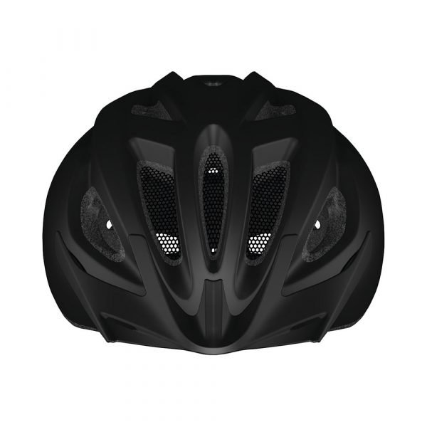 casco de ciclismo de ruta marca abus modelo S-CENSION color negro 2