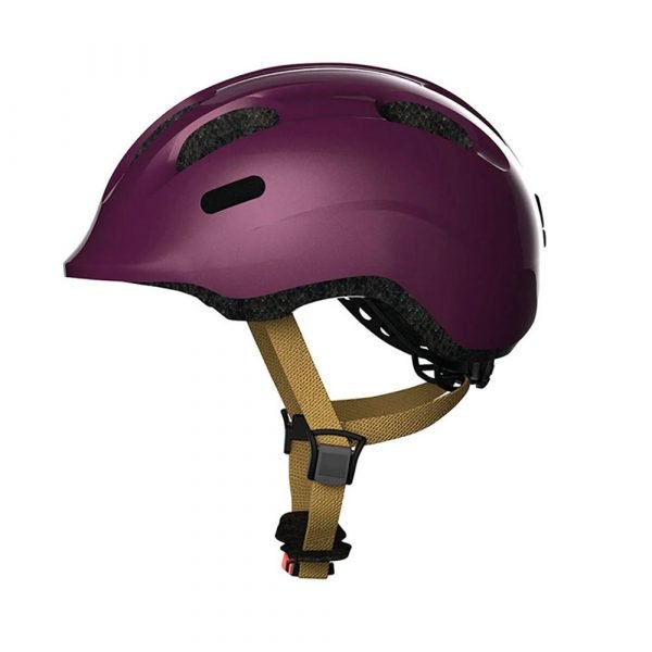 casco de ciclismo para niños marca abus modelo smiley color royal purple 1