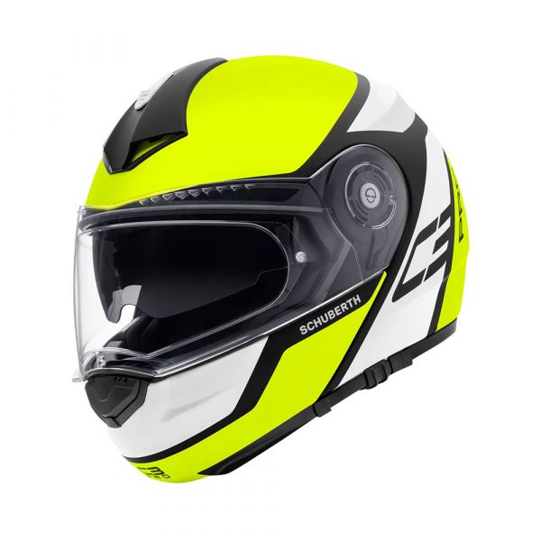 casco de motociclismo schuberth modelo c3-pro-echo color yellow-1