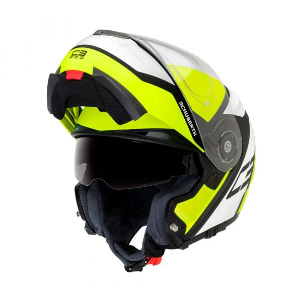 casco de motociclismo schuberth modelo c3-pro-echo-yellow-3