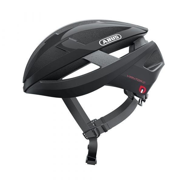 casco para ciclismo de carreras marca abus modelo VIANTOR Quin color color velvet black 3