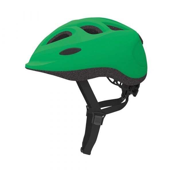 casco para ciclismo de niños marca abus modelo smiley-green