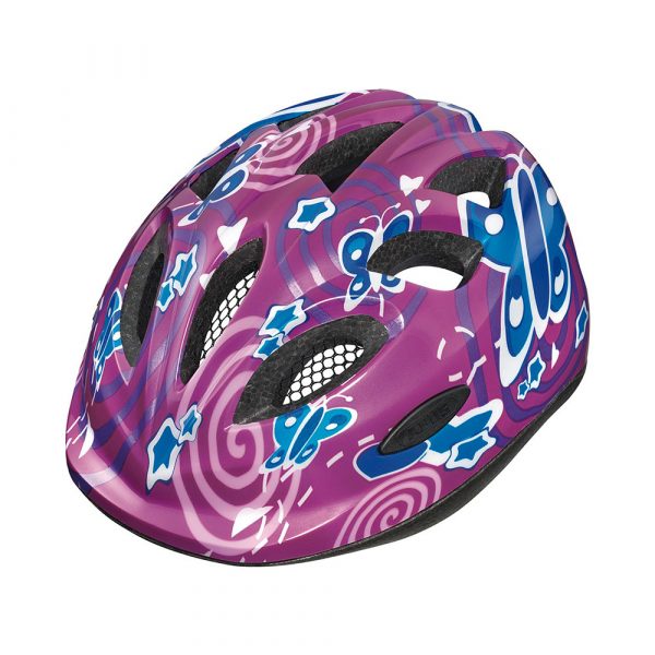 casco para ciclismo de niños marca abus modelo smiley pearly-purple