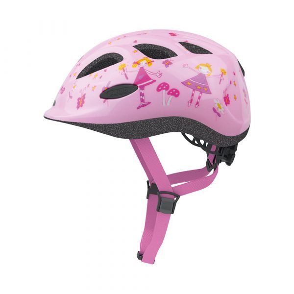 casco para ciclismo de niños marca abus modelo smiley-princess