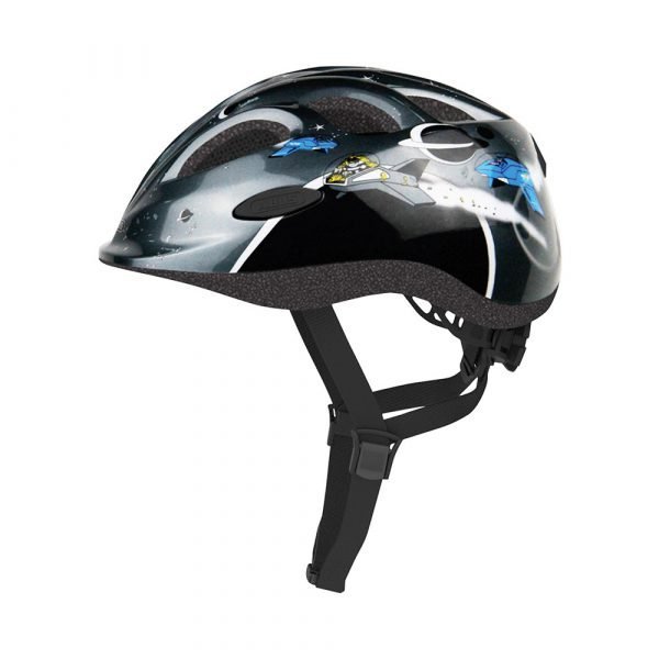 casco para ciclismo de niños marca abus modelo smiley-space-police