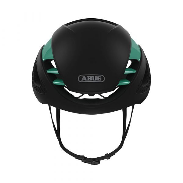 casco para ciclismo de ruta Marca Abus Modelo game changer Color celeste green-2