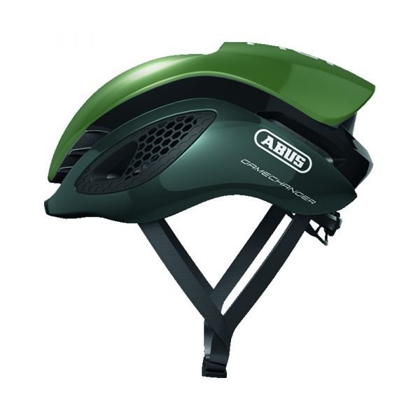casco para ciclismo de ruta Marca Abus Modelo game changer Color opal green-1