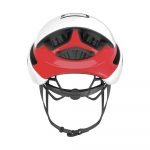 casco para ciclismo de ruta Marca Abus Modelo game changer Color white red 3