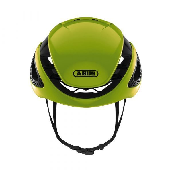 casco para ciclismo de ruta Marca Abus Modelo game changer neon yellow-2