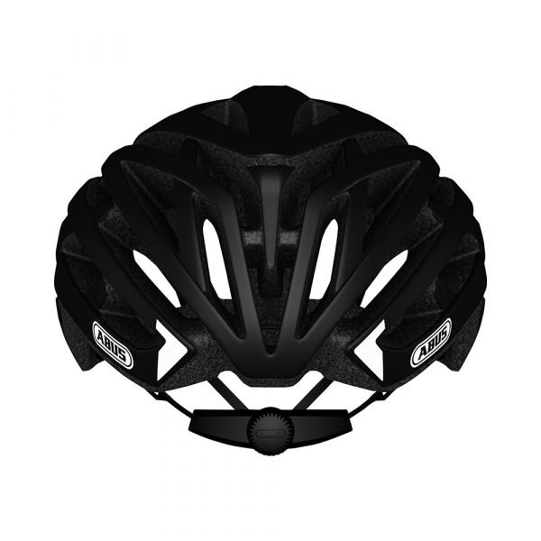 casco para ciclismo de ruta marca abus modelo tectical pro v2 color velvet black 3