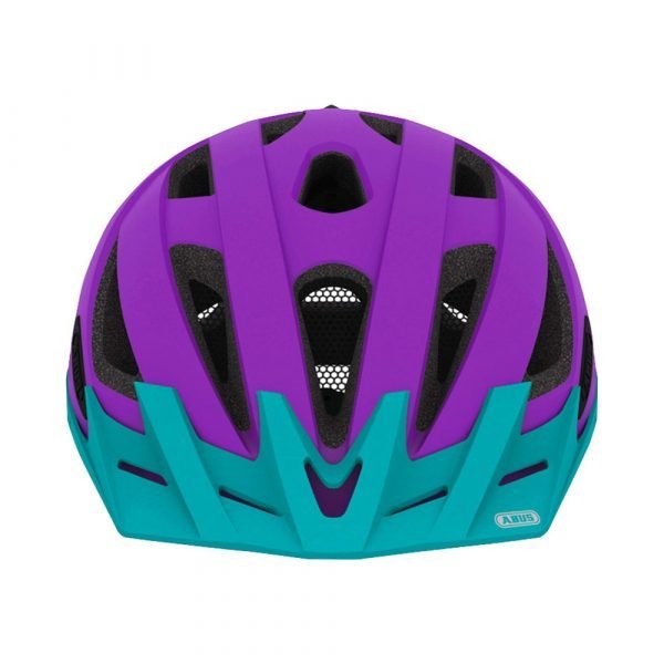 casco para ciclismo urbano marca Abus modelo urban color Neon-Purple-2