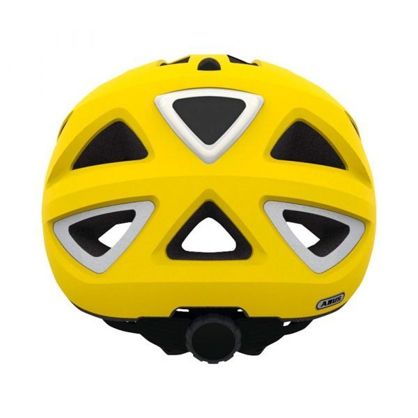 casco para ciclismo urbano marca Abus modelo urban color Neon-Yellow-3