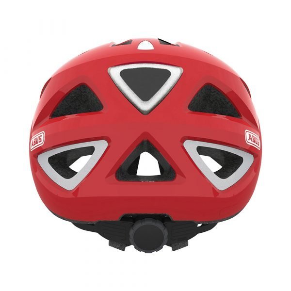 casco para ciclismo urbano marca Abus modelo urban color Red-3
