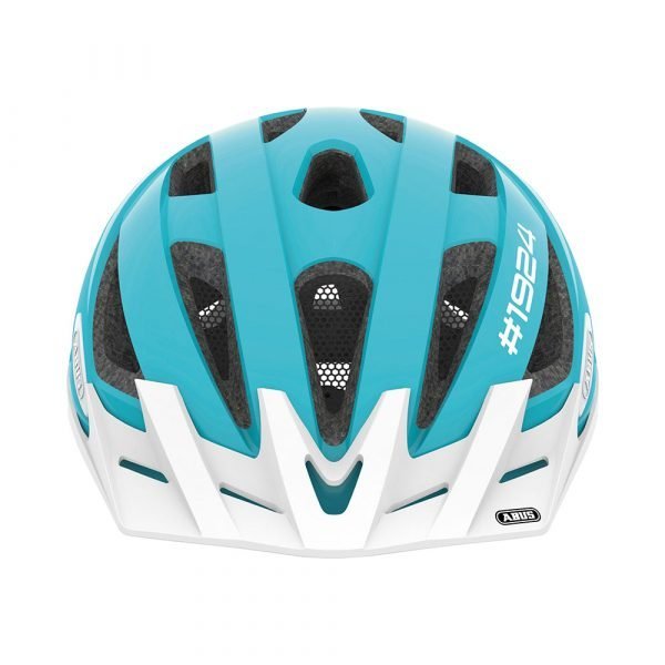 casco para ciclismo urbano marca Abus modelo urban color Turquoise-2