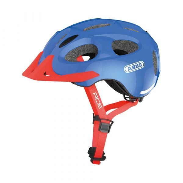casco para ciclismo urbano marca abus modelo YOUN-I ACE color azul 1