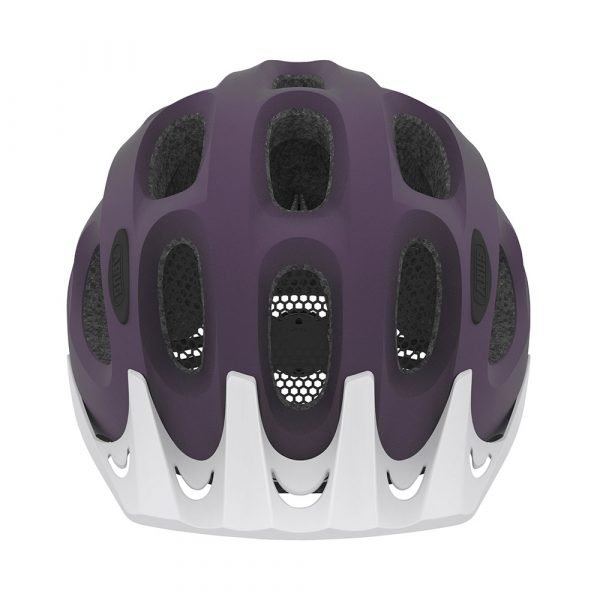 casco para ciclismo urbano marca abus modelo YOUN-I ACE color morado 2