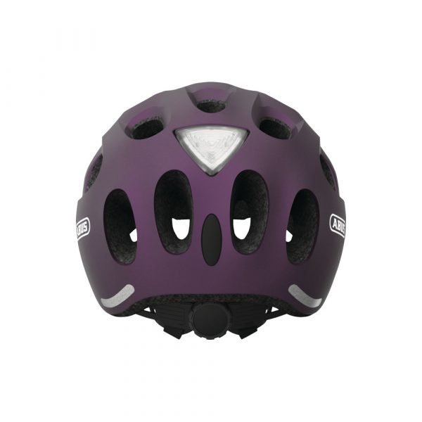 casco para ciclismo urbano marca abus modelo YOUN-I ACE color plum matt 3