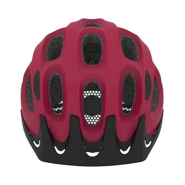 casco para ciclismo urbano marca abus modelo YOUN-I ACE color rojo 2