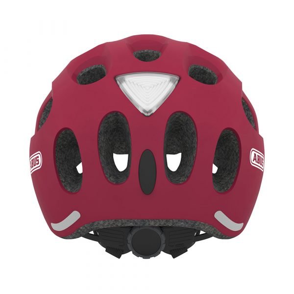 casco para ciclismo urbano marca abus modelo YOUN-I ACE color rojo 3