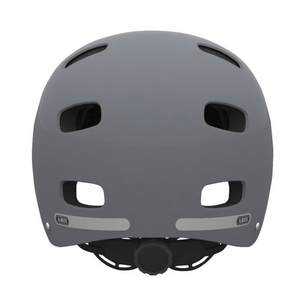 casco para ciclismo urbano marca abus modelo scraper 2 colorr gris-3