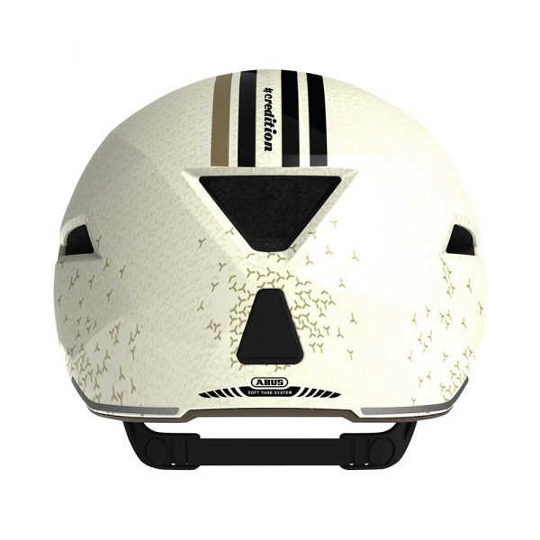 casco para ciclismo urbano marca abus modelo yadd-I-color blanco con negro-3