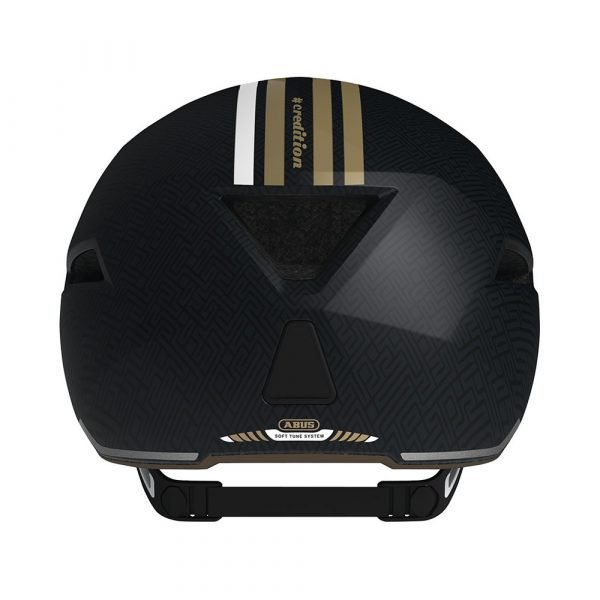 casco para ciclismo urbano marca abus modelo yadd-I-color negro con cafe-3